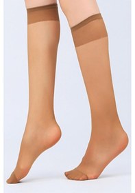 Resim Dizaltı Çorap 12 Li Bronz Siyah Ten Bronz Vizon 