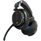 Resim Plyr S6PPY-P003 Mikrofonlu Kulak Üstü Siyah Oyuncu Kulaklığı Skullcandy