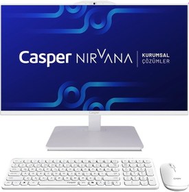 Resim Casper Nirvana A90.1342-CF00X-V-B i5-13420H 24 GB 1 TB NVMe SSD 23.8" Free Dos AIO Masaüstü Bilgisayar 