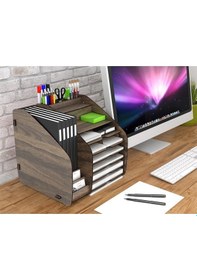 Resim Fx Xlarge Modest - 6 Renk - A4 Evrak Rafı Masaüstü Organizer 