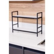 Resim Mudesa Masaüstü Düzenleyici 47x36x16 cm – MDF Lam ve Suntalam, Modern Tasarımlı Çok Amaçlı Depolama Rafı ve Baharatlık 