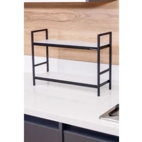 Resim Mudesa Masaüstü Düzenleyici 47x36x16 cm – MDF Lam ve Suntalam, Modern Tasarımlı Çok Amaçlı Depolama Rafı ve Baharatlık 