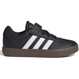 Resim adidas Vl Court 3.0 El C Çocuk Siyah Spor Ayakkabı Id9154 