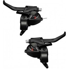 Resim Shimano St-ef41 Sağ-Sol Set 3x7 Siyah 