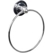 Resim Yapışkanlı Yuvarlak Havluluk Krom 