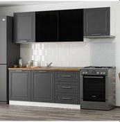 Resim Minar 240 Cm Mebran C + Alm. Füme Cam Mtf Dlb Byz Ant 240-Mcacba2 Beyaz 