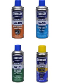 Resim Spreycim Motor Temizleyici + Sıvı Gres + Silikon Sprey + SW-60 Çok Amaçlı Multi Sprey 4'lü Set 400 ML 
