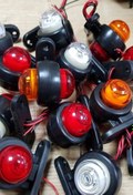Resim Sedef Mini Takoz Led Lamba 12-24 Volt Kırmızı Beyaz 5 Adet 