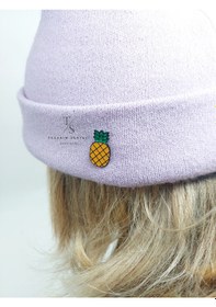 Resim Rozet Metal Broş Yaka Çanta Şapka Takı Aksesuar Ananas Meyve Çok Renkli 