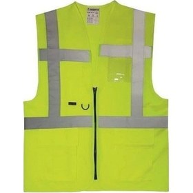 Resim Uw-111 Yönetici Yeleği Sarı L 