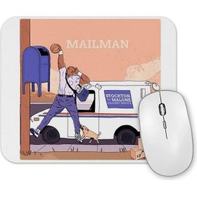 Resim Baskı Dükkanı Karl Malone Nba Mailman Malone Mouse Pad 