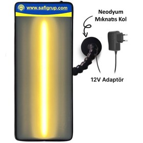 Resim Genel Markalar Pdr Boyasız Göçük Düzeltme Küçük Lamba Mıknatıslı 45X18cm 