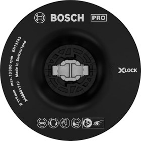 Resim Lidyahan Store Professional Bosch Accessories Destek Plakası Orta Sertlikte (X-Lock, Ø115 Mm) 