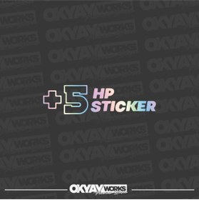 Resim OkyayWorks 5Hp Sticker 