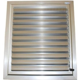 Resim Eloksallı Krom Alüminyum Menfez 