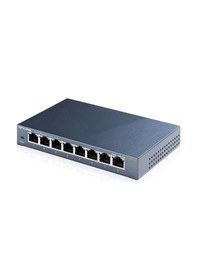 Resim TP-Link Tl Sg108 8 Port Gıgabıt Masaustu Swıtch Celık Kasa 