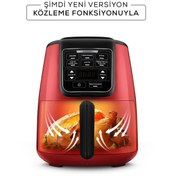 Resim Karaca Air Pro Cook Köz XL Airfryer Fritöz Ruby 4 Kişilik 
