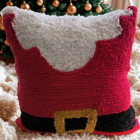 Resim Noel Baba Tufting Kırlent 