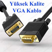 Resim Premium Vga Monitör Kablosu Lcd Monitör-Projeksiyon-3 Metre 