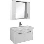 Resim Ece Banyo Note Smart 80 cm Banyo Dolabı Beyaz 