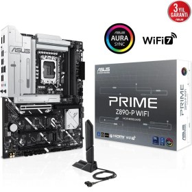 Resim ASUS PRIME Z890-P WIFI DDR5 4XM2 USB3.2 RGB LAN ATX 