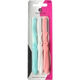 Resim YARICCI COSMETICS Yarıccı 3'Lü Kaş Usturası Yrc-306 