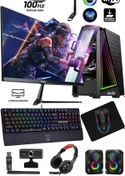 Resim IZOLY RX46 i5-10400F 16GB 512GB RX 550 4GB DDR5 24" Oyuncu Masaüstü Bilgisayarı 