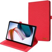 Resim Xiaomi Uyumlu Redmi Pad 10.61 Kumaş Deri Tablet Kılıfı 