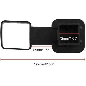 Resim Çekiş Kapağı Hitch Insert Kapak Römorku Otomobil Kamyonu Ve Suv Aksesuarları İçin Yedek Parçalar 