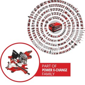 Resim Einhell Te-Sm 36/210 Li - Solo, Akülü Gönye Testere 
