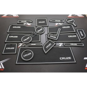 Resim Cruise Dk Tuning Chevrolet 2016 - 2019 Mk2 Araç Içi Silikon Kaymaz Ped Kaplama Seti 