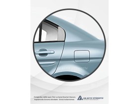 Resim Hyundai Era Sd Kelebek Cam Yeri 2 Parça 2005-2011 Krom Paslanmaz Çelik 