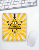 Resim Atölye Çizgi Mystery Shack Triangle Bilek Destekli Mouse Pad 