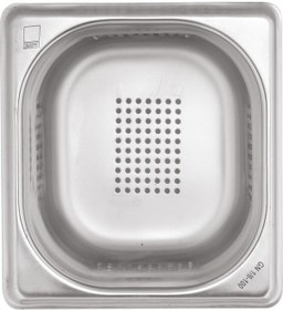 Resim Kapp Süzgeçli Çelik Gastronom Küvet 1 6-150 Çok Renkli 