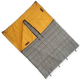 Resim Naturecamp Era 200 -5 Derece Birleşebilir Çift Kişilik Yastıklı Gri Uyku Tulumu 