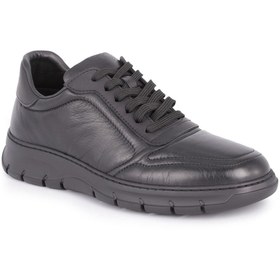 Resim Libero L4502 Comfort Deri Erkek Spor Ayakkabı Siyah 