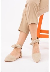 Resim Fox Shoes Ten Kadın Babet H726761502 Ten Rengi 