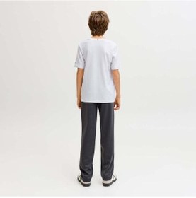 Resim Jack & Jones Jack&jones Catskills Square Brand Erkek Çocuk Beyaz Tişört 