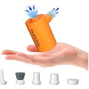 Resim Motion003 Flextaılgear Max 2024 Taşınabilir Hava Pompası Turuncu 300ldakika 1600mah Bataryalı Şişirme Çıkarma Hava Yatakları Uyku Pedleri İçin 