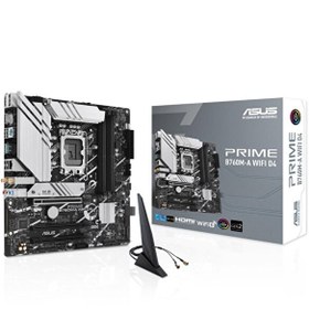 Resim Prime B760M-A Wi-Fi D4 Intel B760 5333 MHz (OC) DDR4 Soket 1700 Matx Anakart 