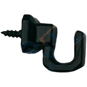 Resim Vidalı Kanca, Askı Küçük - 15x18mm, Siyah - 1 Adet Çok Renkli 