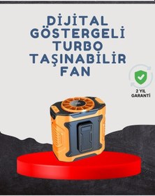 Resim Belirtilmemiş Yüksek Kapasiteli Turbo Taşınabilir Fan 