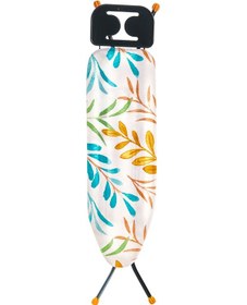 Resim Quickpress Pratik Sağlam Metal Yapılı Isıya Dayanıklı Özel Kumaşlı Ütü Masası Desenli 