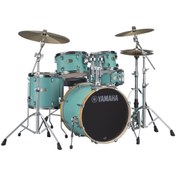 Resim Yamaha Stage Custom Birch 22" Akustik Davul (Matte Surf Green) 