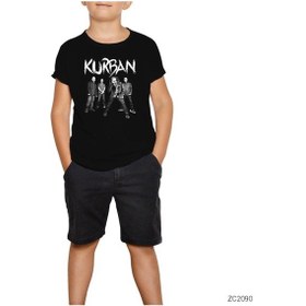 Resim Kurban Grup 2 Siyah Çocuk Tişört Siyah 