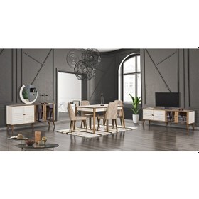 Resim Dardason Esin Yemek Odası Takımı Aytaşı 