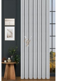 Resim Tai Bambu Tül Perde V-ekru Ekru 