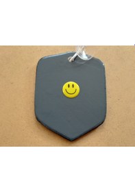 Resim Almanya Vantuzlu Cam Süsü 10x7,5cm D Logosu Dekor Levha, Asma Süs 1 Adet 