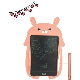 Resim Pembe 8.5 İnç Renkli LCD Yazı & Çizim Tableti – Dijital Kalemli, Grafik Eğitim Tahtası 