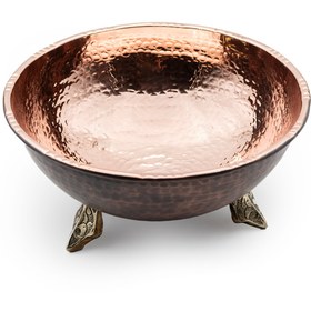 Resim ANTEPSEPETİ BAKIR ESKİTME ÇEKİÇLİ GONDOL (25CM) 